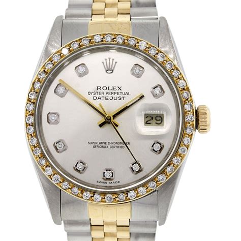 rolex 16013 value|rolex datejust 16013 diamond bezel.